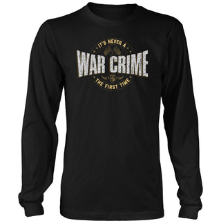 NEVER A WAR CRIME Long Sleeve