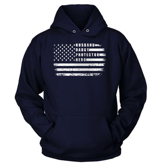 Husband Daddy Protector Hero Hoodie