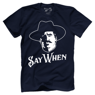 T-shirt Premium Mens Shirt / Navy / XS Say When