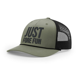 Just Fore Fun Rope Trucker Hat