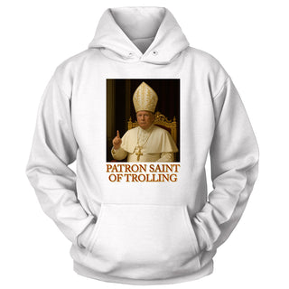 Patron Saint of Trolling V2 Hoodie