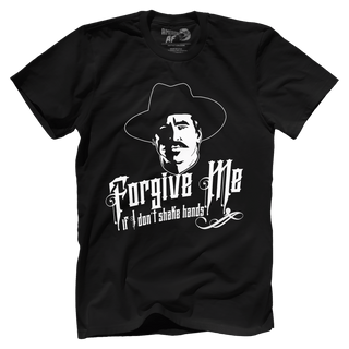 T-shirt Premium Mens Shirt / Black / XS Forgive Me if I Don't Shake Hands (PARODY)