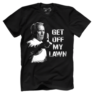 T-shirt Premium Mens Shirt / Black / XS Get Off My Lawn - Clint