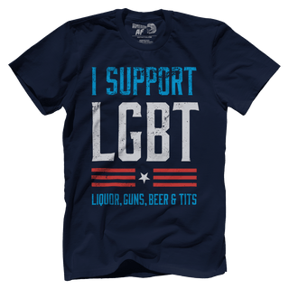 T-shirt Premium Mens Shirt / Navy / XS LGBT