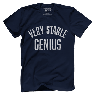 T-shirt Premium Mens Shirt / Navy / 5XL Stable Genius