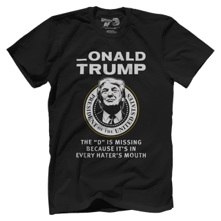 T-shirt Premium Mens Shirt / Black / XS _onald Trump