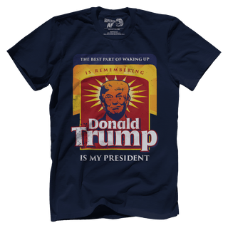 T-shirt Premium Mens Shirt / Navy / XS The Best Part Of Waking Up